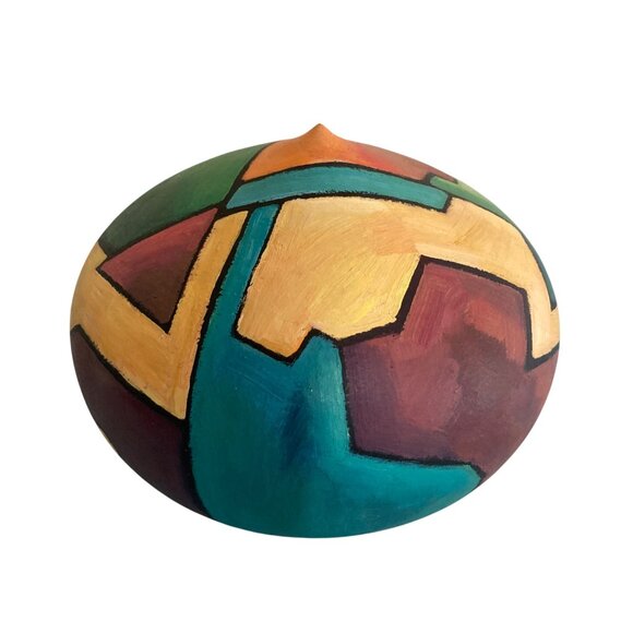 Original Signed TERRY HABEGER Art Pottery Sculpture - Picture 3 of 10